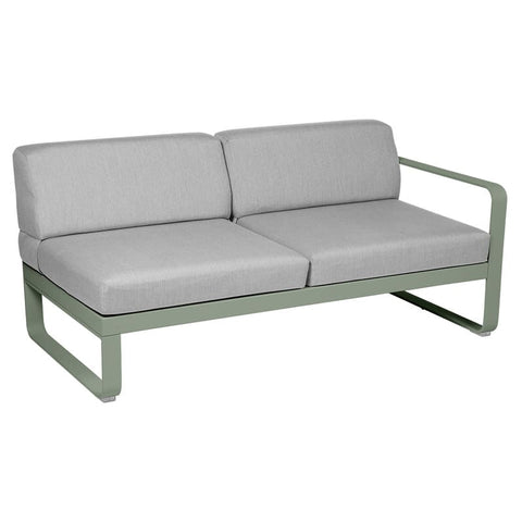Módulo derecho BELLEVIE 2 plazas. Rincón del Mueble RDM Madrid España. Colección Bellevie de la marca FERMOB. Comprar online mobiliario exterior e interior Fermob.