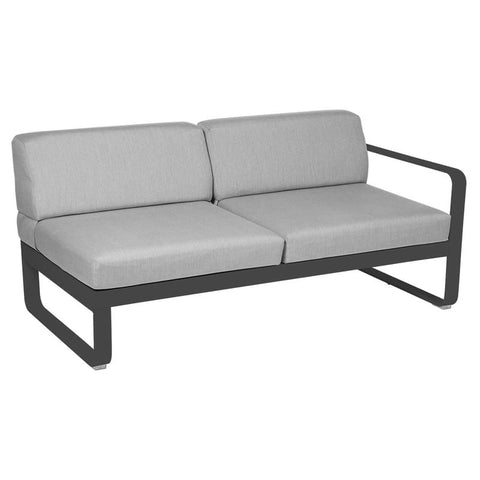 Módulo derecho BELLEVIE 2 plazas. Rincón del Mueble RDM Madrid España. Colección Bellevie de la marca FERMOB. Comprar online mobiliario exterior e interior Fermob.