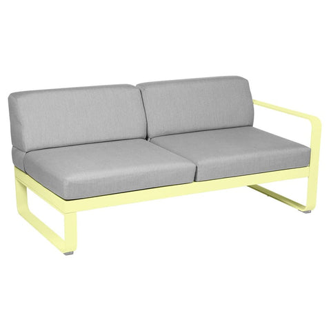 Módulo derecho BELLEVIE 2 plazas. Rincón del Mueble RDM Madrid España. Colección Bellevie de la marca FERMOB. Comprar online mobiliario exterior e interior Fermob.