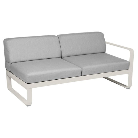 Módulo derecho BELLEVIE 2 plazas. Rincón del Mueble RDM Madrid España. Colección Bellevie de la marca FERMOB. Comprar online mobiliario exterior e interior Fermob.