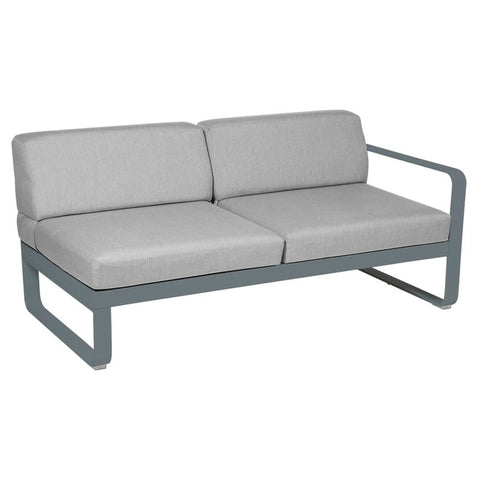 Módulo derecho BELLEVIE 2 plazas. Rincón del Mueble RDM Madrid España. Colección Bellevie de la marca FERMOB. Comprar online mobiliario exterior e interior Fermob.