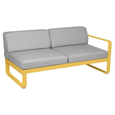 Módulo derecho BELLEVIE 2 plazas. Rincón del Mueble RDM Madrid España. Colección Bellevie de la marca FERMOB. Comprar online mobiliario exterior e interior Fermob.