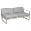 Módulo derecho BELLEVIE 2 plazas. Rincón del Mueble RDM Madrid España. Colección Bellevie de la marca FERMOB. Comprar online mobiliario exterior e interior Fermob.