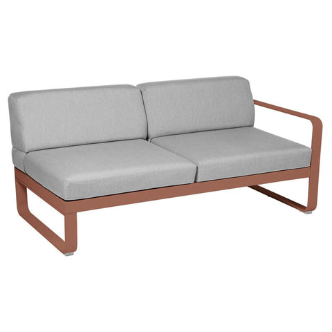 Módulo derecho BELLEVIE 2 plazas. Rincón del Mueble RDM Madrid España. Colección Bellevie de la marca FERMOB. Comprar online mobiliario exterior e interior Fermob.