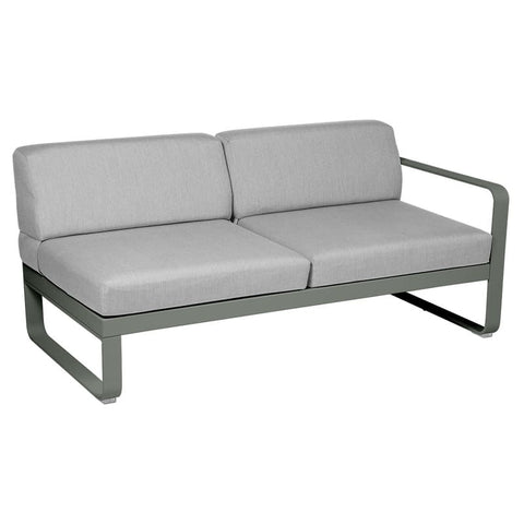 Módulo derecho BELLEVIE 2 plazas. Rincón del Mueble RDM Madrid España. Colección Bellevie de la marca FERMOB. Comprar online mobiliario exterior e interior Fermob.