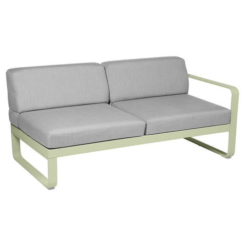 Módulo derecho BELLEVIE 2 plazas. Rincón del Mueble RDM Madrid España. Colección Bellevie de la marca FERMOB. Comprar online mobiliario exterior e interior Fermob.