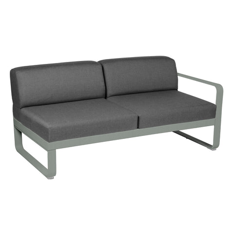 Módulo derecho BELLEVIE 2 plazas. Rincón del Mueble RDM Madrid España. Colección Bellevie de la marca FERMOB. Comprar online mobiliario exterior e interior Fermob.