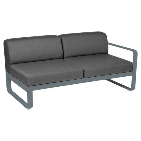 Módulo derecho BELLEVIE 2 plazas. Rincón del Mueble RDM Madrid España. Colección Bellevie de la marca FERMOB. Comprar online mobiliario exterior e interior Fermob.