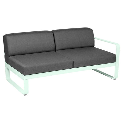 Módulo derecho BELLEVIE 2 plazas. Rincón del Mueble RDM Madrid España. Colección Bellevie de la marca FERMOB. Comprar online mobiliario exterior e interior Fermob.