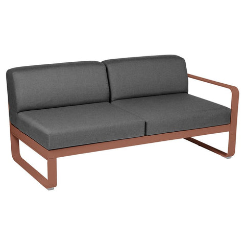 Módulo derecho BELLEVIE 2 plazas. Rincón del Mueble RDM Madrid España. Colección Bellevie de la marca FERMOB. Comprar online mobiliario exterior e interior Fermob.