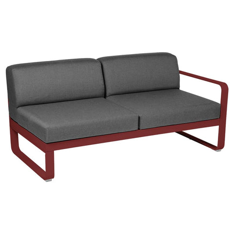Módulo derecho BELLEVIE 2 plazas. Rincón del Mueble RDM Madrid España. Colección Bellevie de la marca FERMOB. Comprar online mobiliario exterior e interior Fermob.