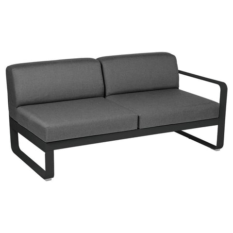 Módulo derecho BELLEVIE 2 plazas. Rincón del Mueble RDM Madrid España. Colección Bellevie de la marca FERMOB. Comprar online mobiliario exterior e interior Fermob.
