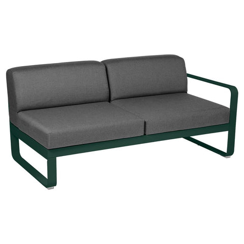 Módulo derecho BELLEVIE 2 plazas. Rincón del Mueble RDM Madrid España. Colección Bellevie de la marca FERMOB. Comprar online mobiliario exterior e interior Fermob.