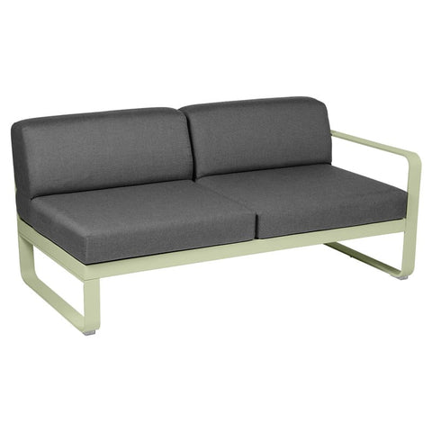Módulo derecho BELLEVIE 2 plazas. Rincón del Mueble RDM Madrid España. Colección Bellevie de la marca FERMOB. Comprar online mobiliario exterior e interior Fermob.