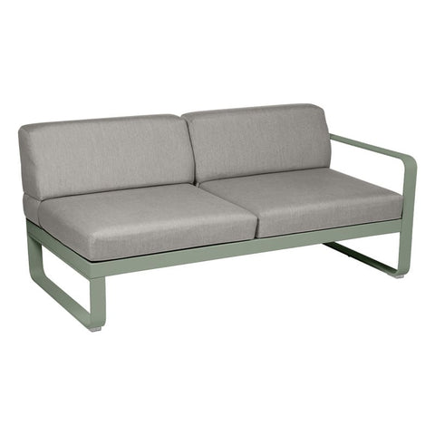 Módulo derecho BELLEVIE 2 plazas. Rincón del Mueble RDM Madrid España. Colección Bellevie de la marca FERMOB. Comprar online mobiliario exterior e interior Fermob.