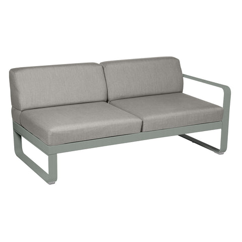 Módulo derecho BELLEVIE 2 plazas. Rincón del Mueble RDM Madrid España. Colección Bellevie de la marca FERMOB. Comprar online mobiliario exterior e interior Fermob.