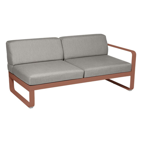 Módulo derecho BELLEVIE 2 plazas. Rincón del Mueble RDM Madrid España. Colección Bellevie de la marca FERMOB. Comprar online mobiliario exterior e interior Fermob.