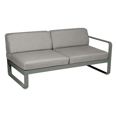 Módulo derecho BELLEVIE 2 plazas. Rincón del Mueble RDM Madrid España. Colección Bellevie de la marca FERMOB. Comprar online mobiliario exterior e interior Fermob.