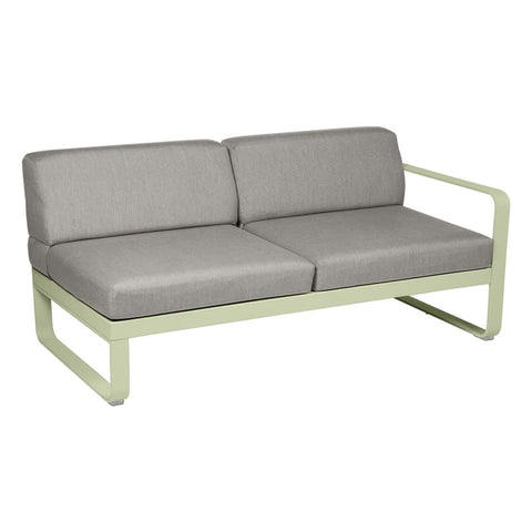 Módulo derecho BELLEVIE 2 plazas. Rincón del Mueble RDM Madrid España. Colección Bellevie de la marca FERMOB. Comprar online mobiliario exterior e interior Fermob.