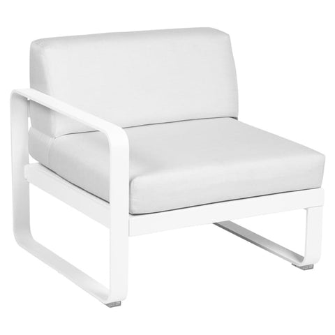 Sofá modular izquierdo BELLEVIE. Comprar Fermob online, coleccion Bellevie. Rincón del Mueble RDM Madrid España. Combinación para sofá. Modulación, personalización. Mobiliario de exterior e interior. Sofá lounge.