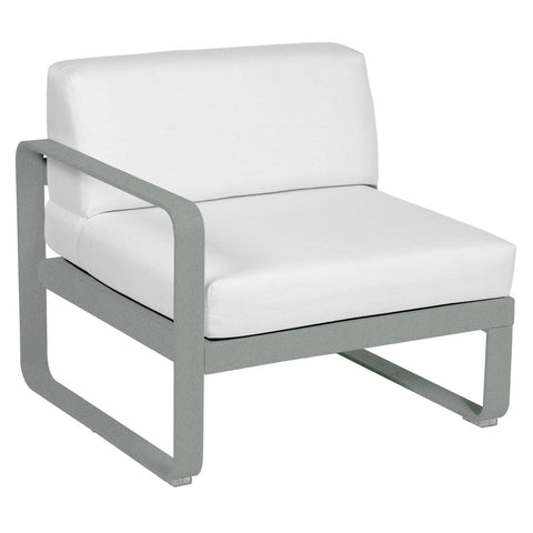 Sofá modular izquierdo BELLEVIE. Comprar Fermob online, coleccion Bellevie. Rincón del Mueble RDM Madrid España. Combinación para sofá. Modulación, personalización. Mobiliario de exterior e interior. Sofá lounge.