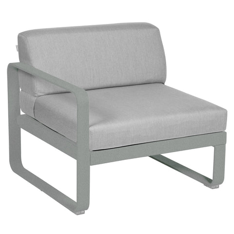 Sofá modular izquierdo BELLEVIE. Comprar Fermob online, coleccion Bellevie. Rincón del Mueble RDM Madrid España. Combinación para sofá. Modulación, personalización. Mobiliario de exterior e interior. Sofá lounge.