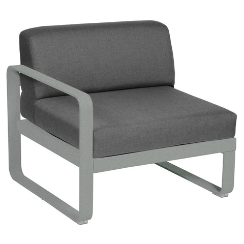 Sofá modular izquierdo BELLEVIE. Comprar Fermob online, coleccion Bellevie. Rincón del Mueble RDM Madrid España. Combinación para sofá. Modulación, personalización. Mobiliario de exterior e interior. Sofá lounge.