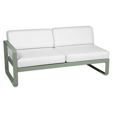 Módulo izquierdo BELLEVIE 2 plazas. Fermob. Compra online mobiliario exterior e interior, Rincón del Mueble RDM Madrid España. Colección modular para sofá