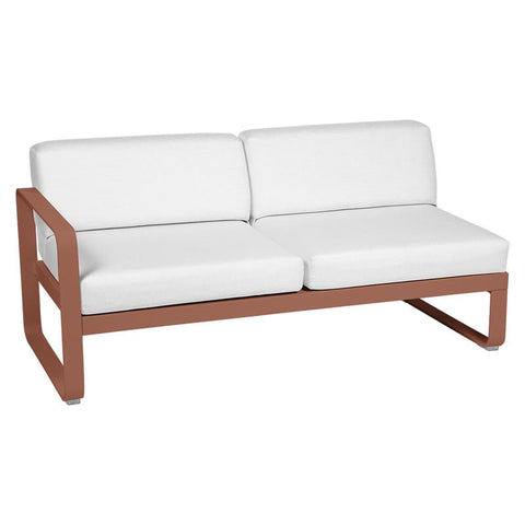 Módulo izquierdo BELLEVIE 2 plazas. Fermob. Compra online mobiliario exterior e interior, Rincón del Mueble RDM Madrid España. Colección modular para sofá