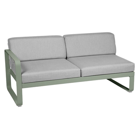 Módulo izquierdo BELLEVIE 2 plazas. Fermob. Compra online mobiliario exterior e interior, Rincón del Mueble RDM Madrid España. Colección modular para sofá