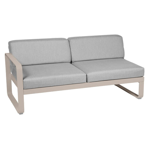 Módulo izquierdo BELLEVIE 2 plazas. Fermob. Compra online mobiliario exterior e interior, Rincón del Mueble RDM Madrid España. Colección modular para sofá