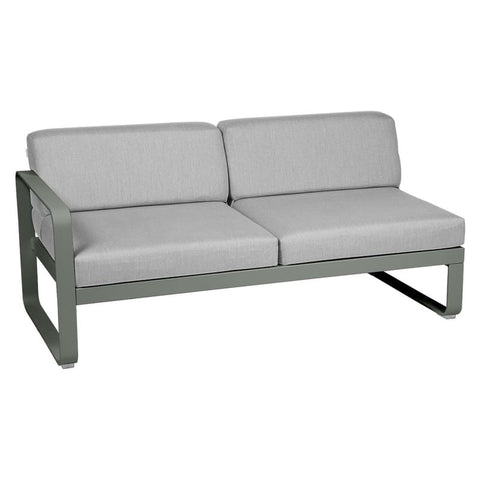 Módulo izquierdo BELLEVIE 2 plazas. Fermob. Compra online mobiliario exterior e interior, Rincón del Mueble RDM Madrid España. Colección modular para sofá
