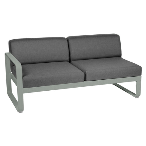 Módulo izquierdo BELLEVIE 2 plazas. Fermob. Compra online mobiliario exterior e interior, Rincón del Mueble RDM Madrid España. Colección modular para sofá