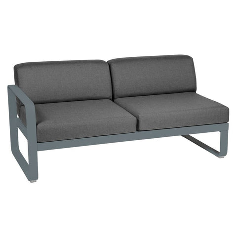 Módulo izquierdo BELLEVIE 2 plazas. Fermob. Compra online mobiliario exterior e interior, Rincón del Mueble RDM Madrid España. Colección modular para sofá