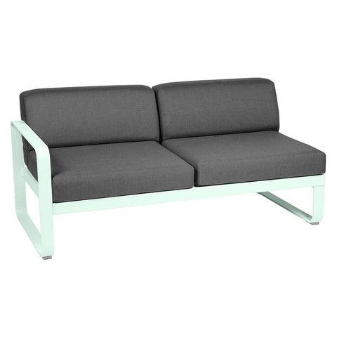 Módulo izquierdo BELLEVIE 2 plazas. Fermob. Compra online mobiliario exterior e interior, Rincón del Mueble RDM Madrid España. Colección modular para sofá