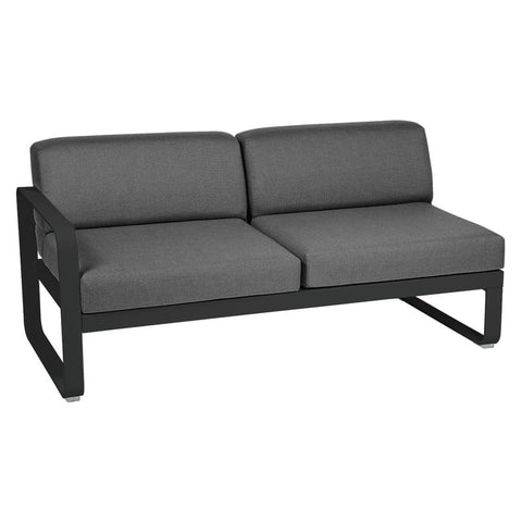Módulo izquierdo BELLEVIE 2 plazas. Fermob. Compra online mobiliario exterior e interior, Rincón del Mueble RDM Madrid España. Colección modular para sofá