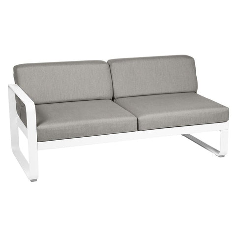 Módulo izquierdo BELLEVIE 2 plazas. Fermob. Compra online mobiliario exterior e interior, Rincón del Mueble RDM Madrid España. Colección modular para sofá