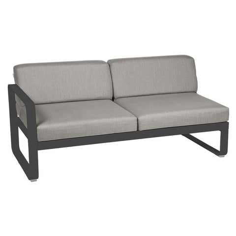 Módulo izquierdo BELLEVIE 2 plazas. Fermob. Compra online mobiliario exterior e interior, Rincón del Mueble RDM Madrid España. Colección modular para sofá