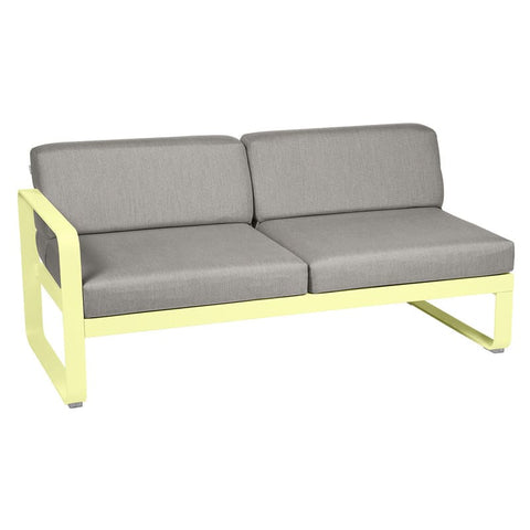 Módulo izquierdo BELLEVIE 2 plazas. Fermob. Compra online mobiliario exterior e interior, Rincón del Mueble RDM Madrid España. Colección modular para sofá