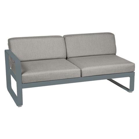 Módulo izquierdo BELLEVIE 2 plazas. Fermob. Compra online mobiliario exterior e interior, Rincón del Mueble RDM Madrid España. Colección modular para sofá
