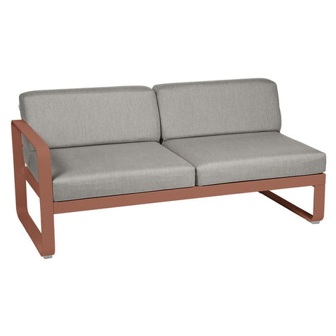 Módulo izquierdo BELLEVIE 2 plazas. Fermob. Compra online mobiliario exterior e interior, Rincón del Mueble RDM Madrid España. Colección modular para sofá