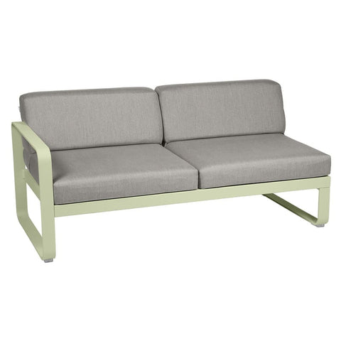 Módulo izquierdo BELLEVIE 2 plazas. Fermob. Compra online mobiliario exterior e interior, Rincón del Mueble RDM Madrid España. Colección modular para sofá