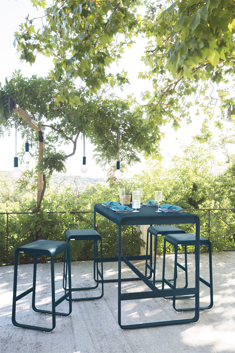 Taburete alto de bar BELLEVIE de la marca francesa Fermob. Comprar Fermob online. Rincón del Mueble