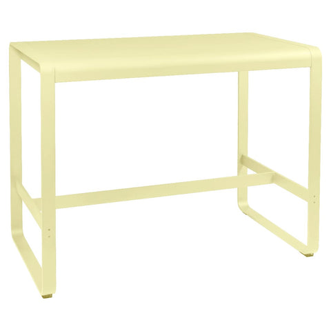 Mesa alta BELLEVIE de 105 x 80 x 140 cm de la marca francesa Fermob. Comprar Fermob online. Rincón del Mueble