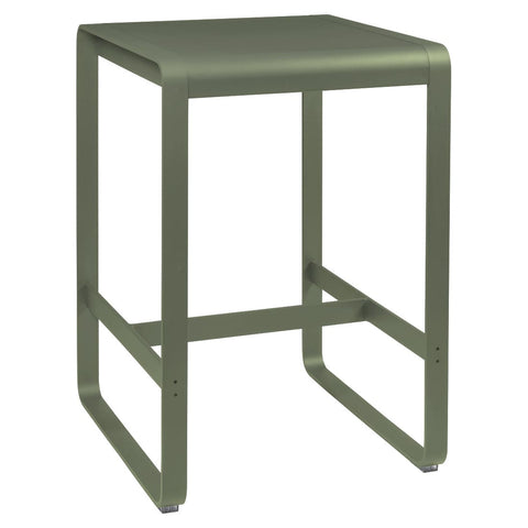 Mesa alta BELLEVIE de 105 x 80 x 74 cm de la marca francesa Fermob. Comprar Fermob online. Rincón del Mueble
