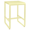 Mesa alta BELLEVIE de 105 x 80 x 74 cm de la marca francesa Fermob. Comprar Fermob online. Rincón del Mueble