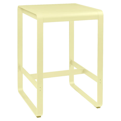 Mesa alta BELLEVIE de 105 x 80 x 74 cm de la marca francesa Fermob. Comprar Fermob online. Rincón del Mueble