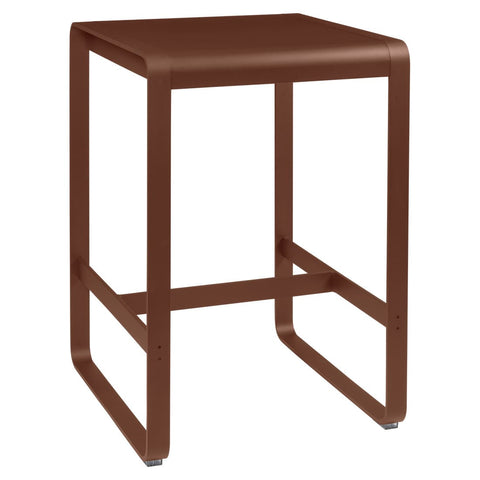 Mesa alta BELLEVIE de 105 x 80 x 74 cm de la marca francesa Fermob. Comprar Fermob online. Rincón del Mueble