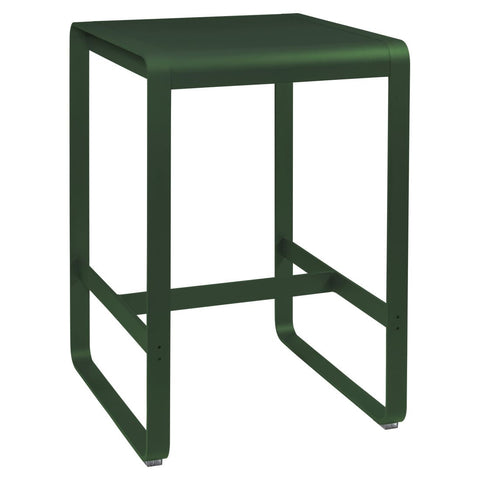 Mesa alta BELLEVIE de 105 x 80 x 74 cm de la marca francesa Fermob. Comprar Fermob online. Rincón del Mueble
