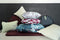 Cojín de exterior BOUQUET SAUVAGE, campestre de 68 x 44 cm  Fermo